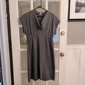 J.Crew charcoal gray dress L vintage JCrew
